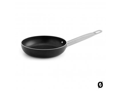 Non-stick frying pan Quid Pro Chef Černý Kov Ocel