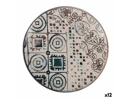 Talíř na zákusky La Mediterránea Grecia Porcelán (12 kusů)