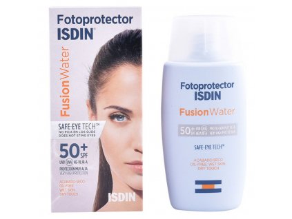Krém na opalování na tvář Isdin Fotoprotector Fusion Water Spf 50+ (Unisex) (50 ml)