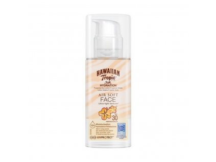 Krém na opalování na tvář Silk Air Soft Hawaiian Tropic Silk Air Soft Face Spf 30 50 ml Spf 30