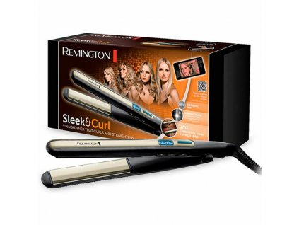 Žehlička na vlasy Remington Sleek & Curl Černý 110 mm 150°C - 230°C