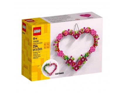 Stavební sada Lego 40638 Heart Ornament 254 piezas