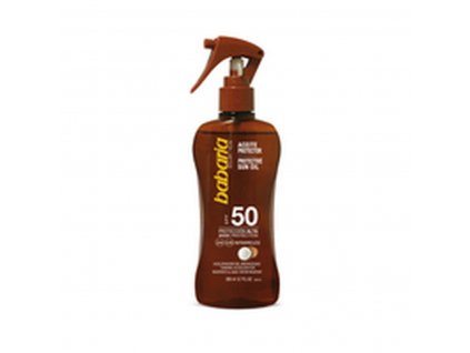 Ochranný olej Babaria F-50 200 ml Kokos Spray