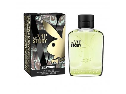 Pánský parfém Playboy (toaletní voda) My Vip Story 100 ml