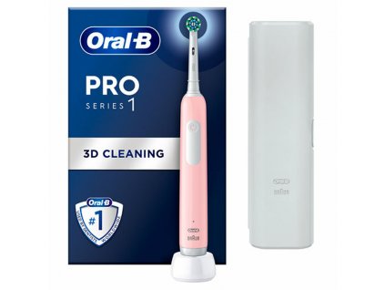 Elektrický zubní kartáček Oral-B Pro 1 Růžový