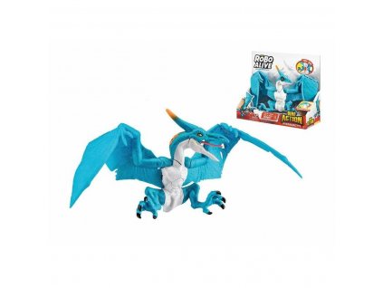 Dinosaurus Zuru Robo Alive: Dino Action Pterodactyl Slonovinový Kloubová figurka