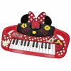 Dětské piano Minnie Mouse Červený Elektrický