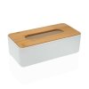 Krabice na šátky Versa Bambus Polypropylen 13,1 x 8,6 x 26,1 cm Bílý