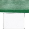 Stínící plachty Markýza Zelená Polyetylen 90 x 180 x 0,5 cm
