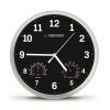 Nástěnné hodiny Esperanza EHC016K Černý Sklo Plastické 25 cm