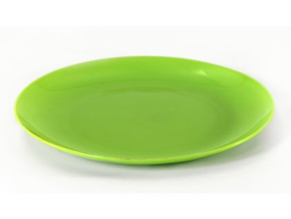 Plastový tanier plytký ¤20cm CZ, mix farieb