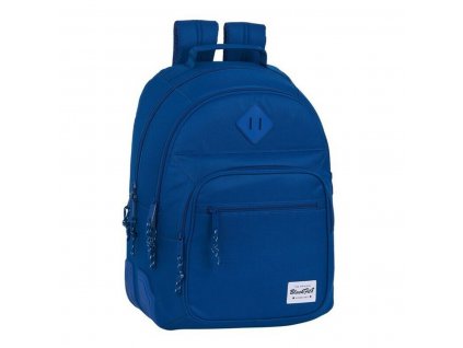 Školský batoh BlackFit8 Oxford Tmavo modrá (32 x 42 x 15 cm)