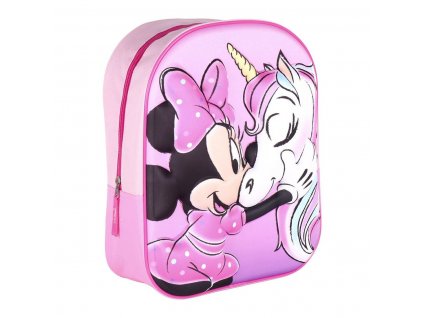 Školský batoh Minnie Mouse Ružová (25 x 31 x 10 cm)