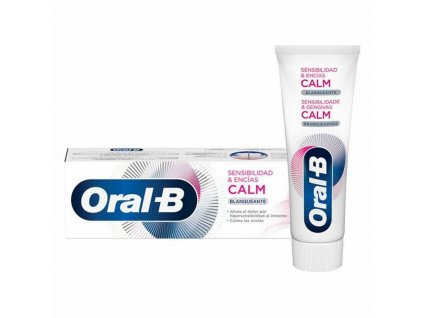 Zubná pasta na bielenie zubov Oral-B Sensibilidad Encías Calm 75 ml (75 ml)