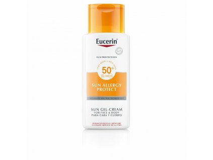 Ochranný gél na opaľovanie Eucerin Sun Allergy Protect Krém Alergická pokožka 150 ml Spf 50