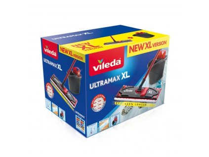 Mop Vileda Ultramax XL Box Čierna Červená Mikrovlákno