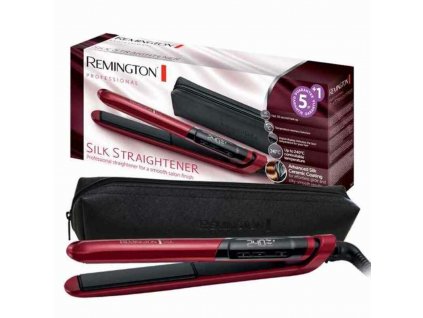 Žehlička na vlasy Remington S9600 Červená Čierna