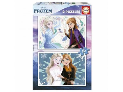 Sada 2 puzzle Frozen 20 Kusy