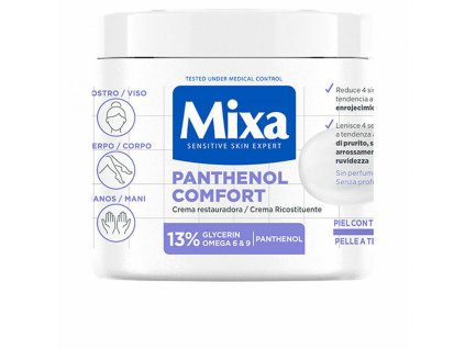 Obnovujúci telový krém Mixa PANTHENOL COMFORT 400 ml