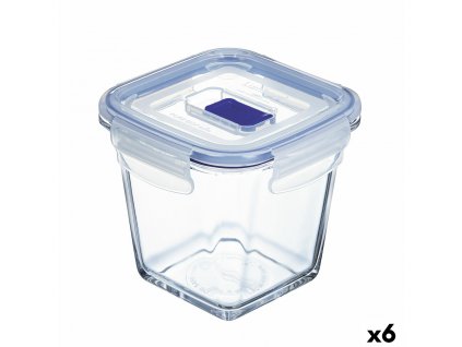 Tepelný obedár Luminarc Pure Box Active 11,4 x 11,4 x 11 cm 750 ml Sklo (6 kusov)
