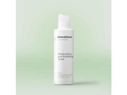 Hydratačné a exfoliačné tonikum na tvár CBD Zenfresh 150 ml