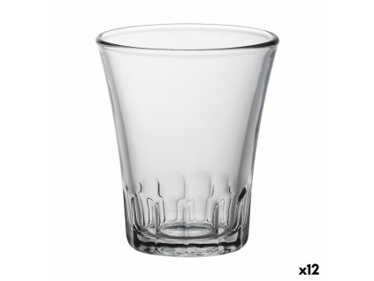 Sada pohárov Duralex Amalfi Transparentná 4 Kusy 90 ml (12 kusov)