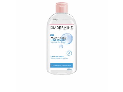 Micelárna voda Diadermine Agua Micelar Hidratante Hydratačný 400 ml