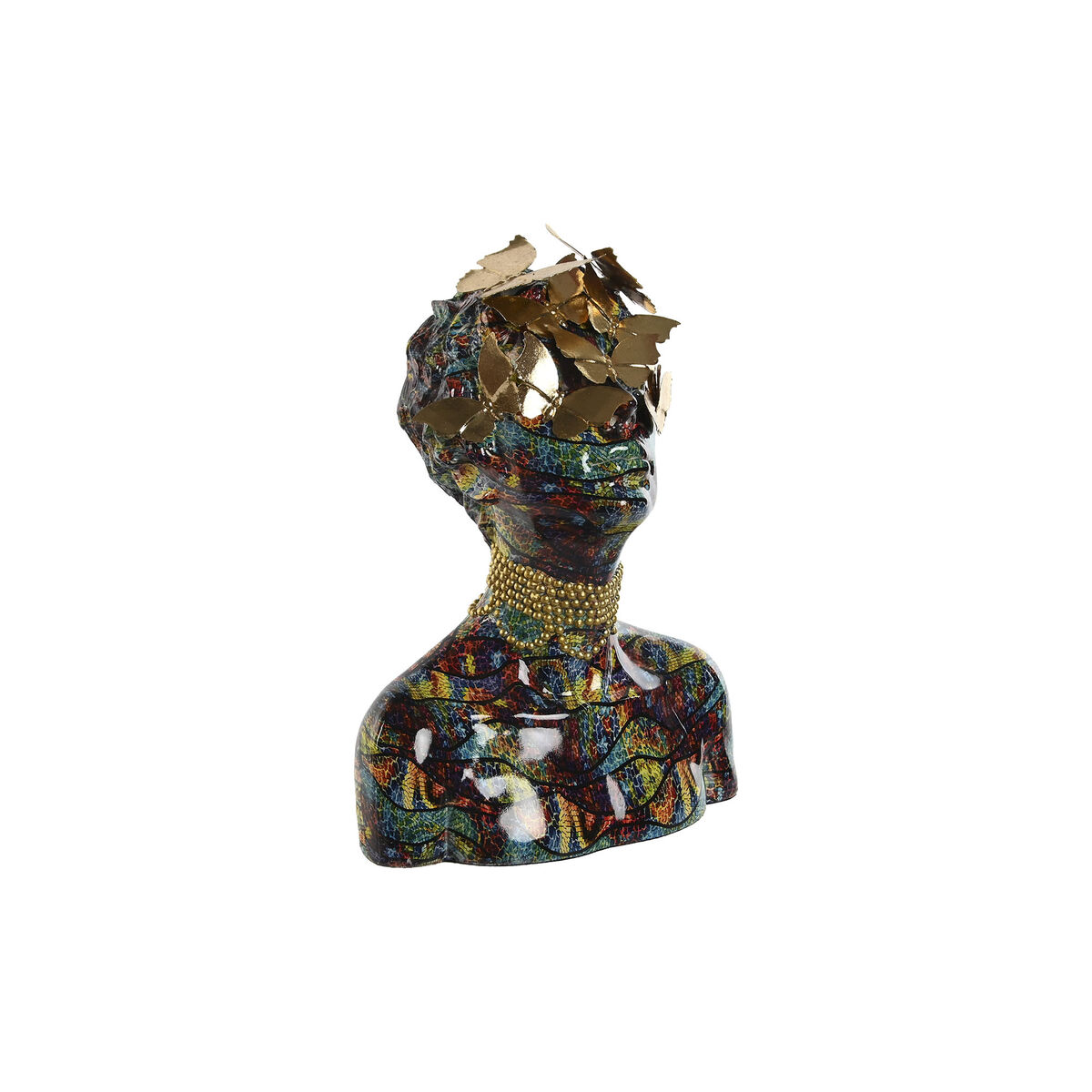 Dekoratívne postava Home ESPRIT Viacfarebná Busta 26 x 18,50 x 37 cm 26 x 18,5 x 34 cm
