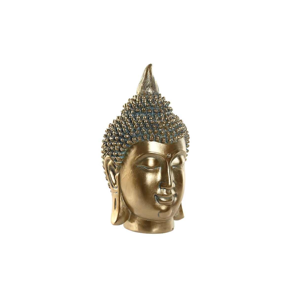 Dekoratívne postava Home ESPRIT Zlatá Buddha Orientálny 16 x 15,5 x 28 cm