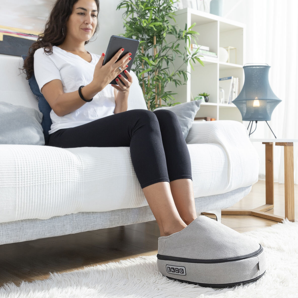 InnovaGoods Termálny masážny prístroj Shiatsu 2 v 1 Futsa