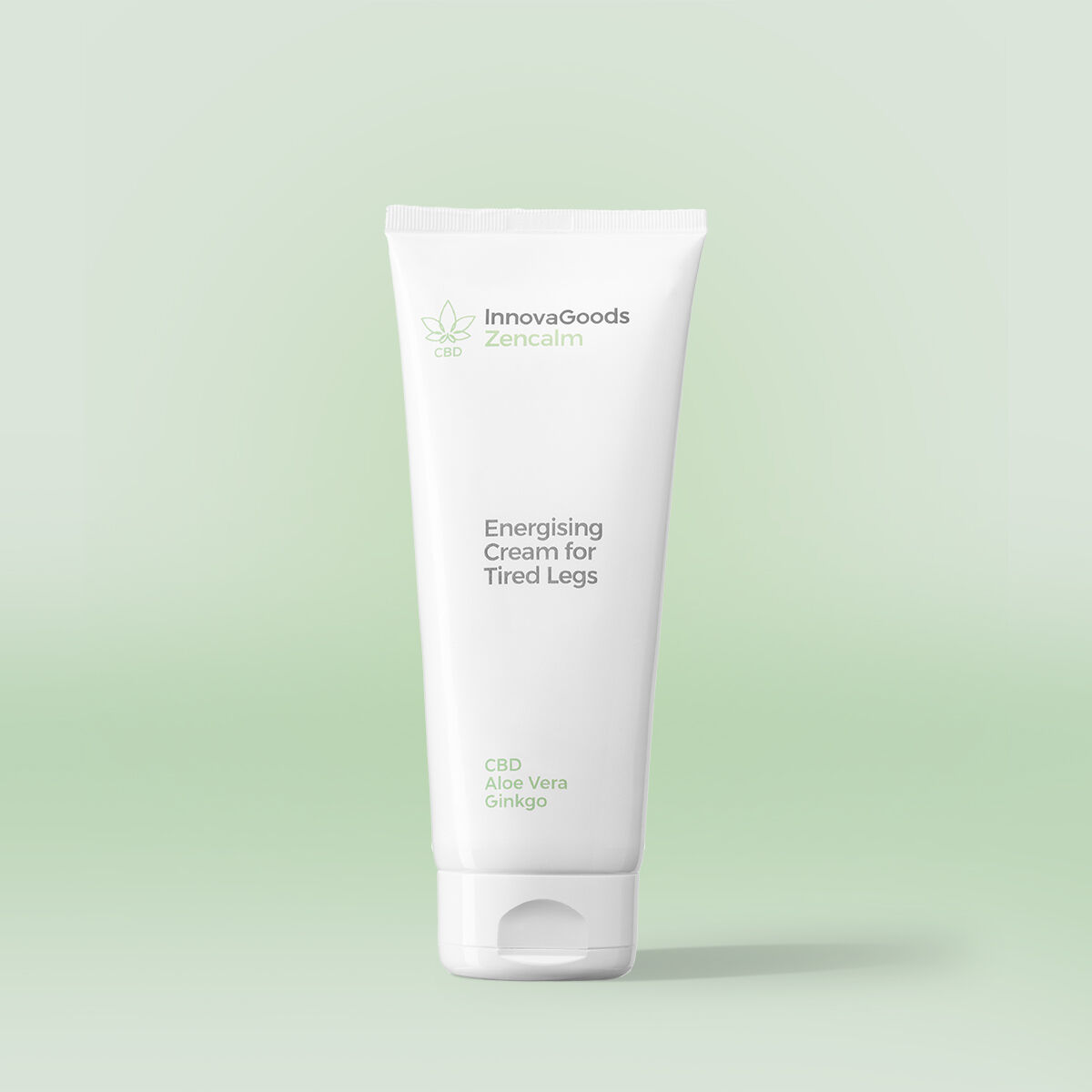 InnovaGoods Povzbudzujúci krém na unavené nohy CBD Zencalm 200 ml