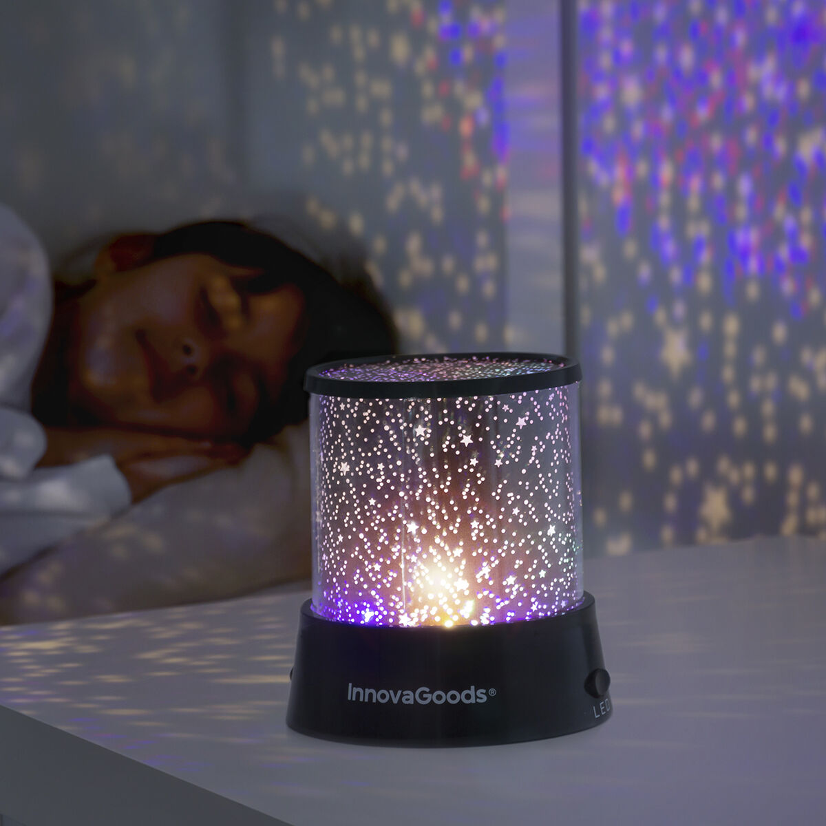 InnovaGoods LED Projektor s Hviezdami Vezda