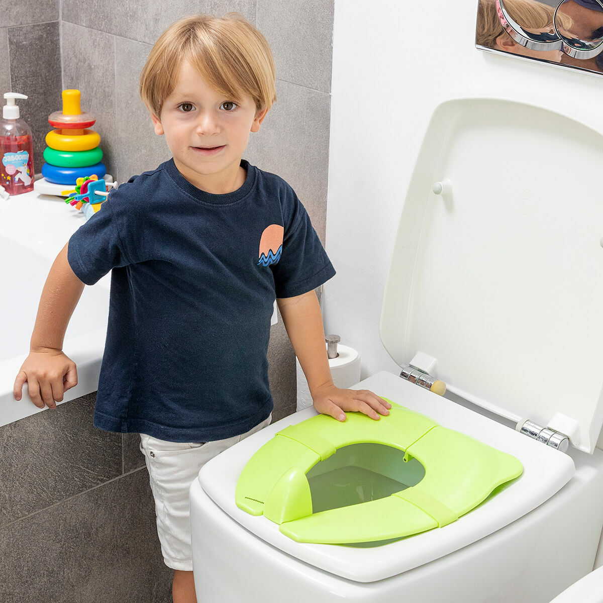 InnovaGoods Skladacia detská sedačka na WC Foltry