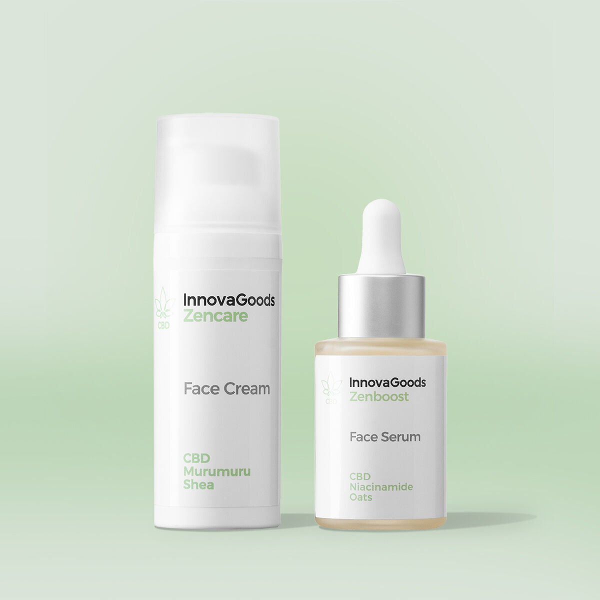 InnovaGoods Hydratačná duo sada na pleť CBD