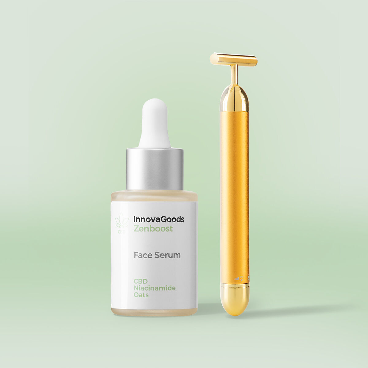 InnovaGoods Regeneračná sada na tónovanie tváre CBD