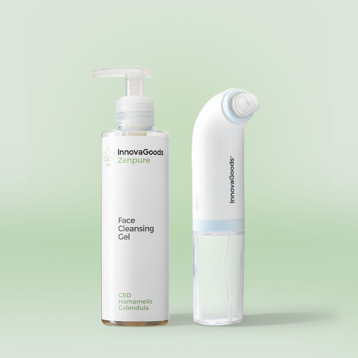 InnovaGoods Regeneračná sada na čistenie čiernych bodiek CBD