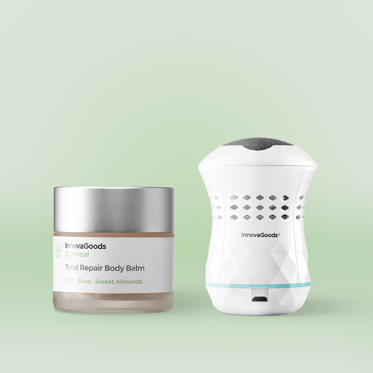 InnovaGoods Regeneračná sada na obnovu nôh CBD