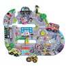 Detské puzzle Reig Busy City 11 Kusy