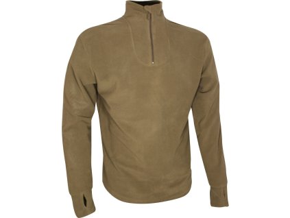 Mikina na zip Fleece Norgie Light Olive GB (Varianta 200/120 (XXL) použitá)
