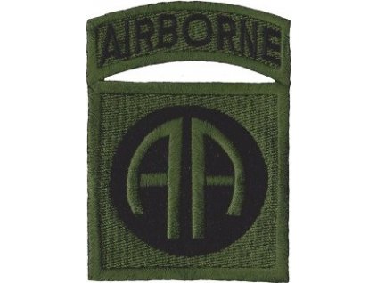 Nášivka Airborne AA 82. výsadková divize bojová polní E-4