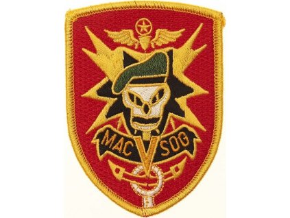 Nášivka vyšívaná MAC V SOG Military Assistance Command Vietnam Studies and Observations Group