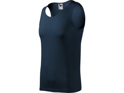 Nátělník (tílko) Malfini 160g/m2 tmavě modrý (navy) (Vyberte velikost S)