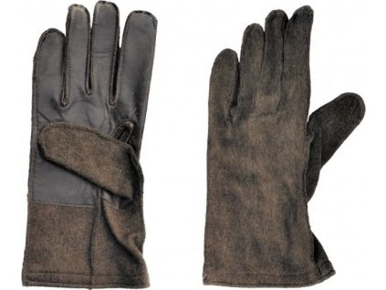 Rukavice US filcové-kožené WWII Reenactment originál (Velikost 8½)