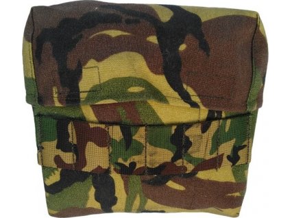 Pouzdro se zipem kapsa na taktickou vestu DPM Woodland Holandsko originál