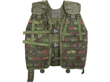 Taktická modulární vesta Molle KPU Holandsko DPM Woodland originál