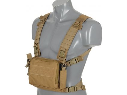 Taktický hrudní nosič Chest Rig Coyote TAN 8FIELDS