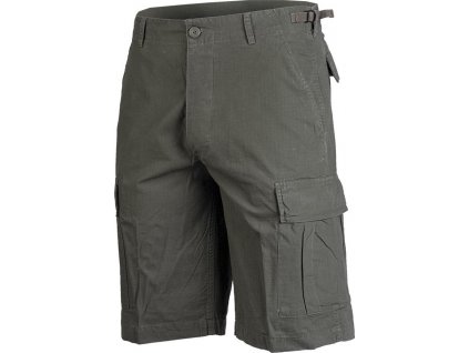 Bermudy US ripstop předeprané oliv (Vyberte velikost L)