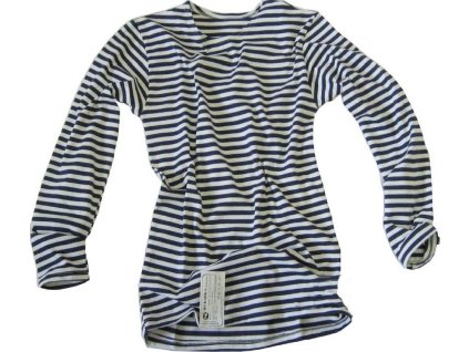 Triko ruské námořnické dlouhý rukáv dětské tmavě modré VMF (Velikost 150)