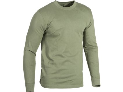 Triko oliv dlouhý rukáv AČR originál nové (Vyberte velikost 120-124 (3XL))