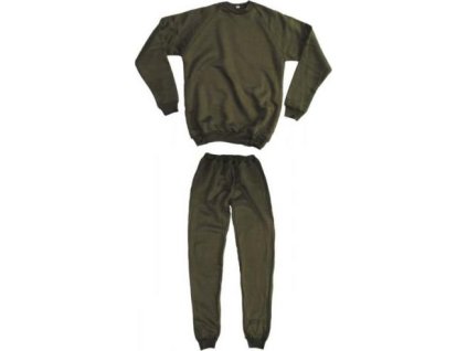 Zimní tepláková souprava vlna ALWAYS 502/MON oliv Polsko originál (Velikost 160/98)